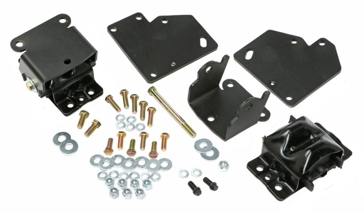 [TRD-4690] Trans Dapt 4690: Engine Swap Motor Mount Kit Small Block Chevy 283-400 into S10/Blazer 2WD