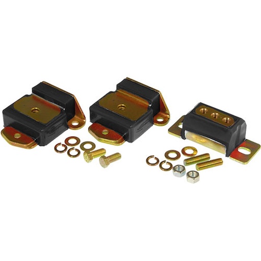 [PTP-7-1907-BL] Prothane 7-1907-BL: GM Truck Motor & Transmission Mount Kit Black