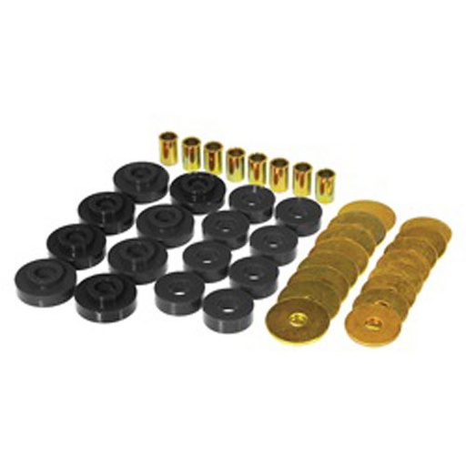 [PTP-7-128-BL] Prothane 7-128-BL: BUSHING GM BODY MOUNT 63-69 CORVETTE Black