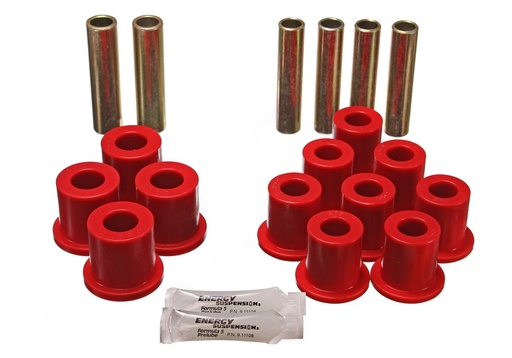 [ENS-4-2114R] Energy Suspension 4-2114R: Leaf Spring Bushings 1980-96 Ford Bronco, F150, F250 & 1980-98 Ford F350