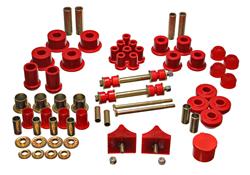 [ENS-5-18104R] Energy Suspension 5-18104R: Hyper-Flex System Complete Master Bushing Set 1966-76 Mopar A-Body