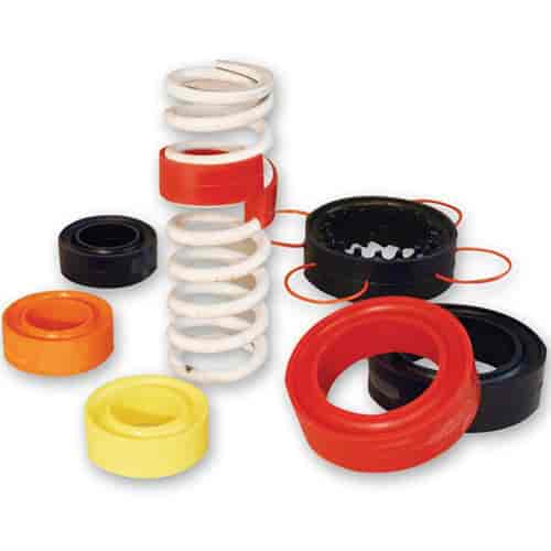 [LNG-61070] Longacre Racing 61070: Coil-Over Spring Rubber Black 70 Hard
