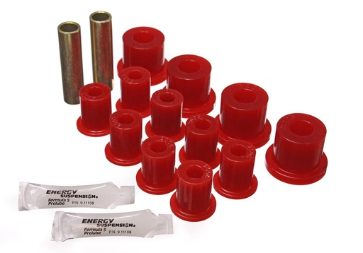 [ENS-2-2103R] Energy Suspension 2-2103R: Leaf Spring Bushings 1976-86 Jeep CJ5 & CJ7