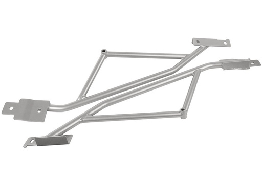 [SDA-555-5754] Steeda 555-5754: Rear IRS Subframe Support Braces 2015 Mustang GT, EcoBoost, and V6 (Coupe Models)