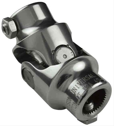[BRG-124952] Borgeson 124952: Polished Stainless Double D U-Joint 3/4" DD x 1" DD
