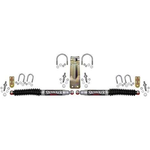 [SJA-9220] Skyjacker 9220: Multi-Make Silver Dual Stabilizer Kit 1967-91 Chevy/GMC