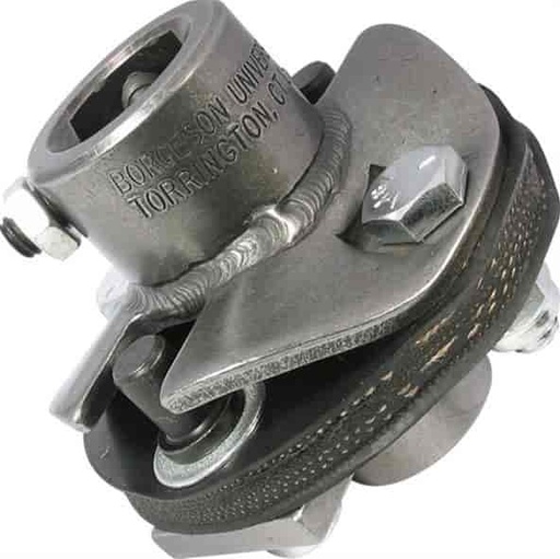 [BRG-052549] Borgeson 052549: Rubber Coupling/Rag Joint 11/16"-36 Spline x 3/4"-DD