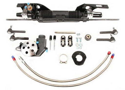 [UIS-8010830-01] Unisteer 8010830-01: Rack Kit Late 67-70 Power Mustang Small Block Black