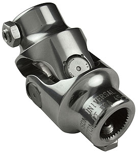 [BRG-123452] Borgeson 123452: Polished Stainless Double D U-Joint 3/4"-36 spline x 1" DD