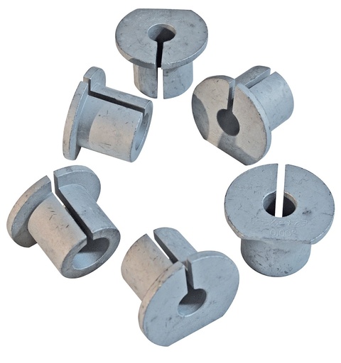 [SPS-23400] SPC 23400: 23400 Camber Sleeve Adjusters-Assortment, +0 degrees to +1.25 (1 1/4) degrees, in .25 (1/4) degree increments