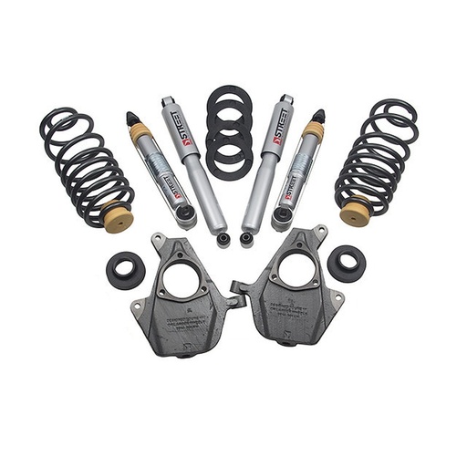 [BEL-1020SP] Belltech 1020SP: 1020SP Front and Rear Suspension Lowering Complete Kit for 2015-2020 Cadillac/Chevrolet/GMC SUV Models