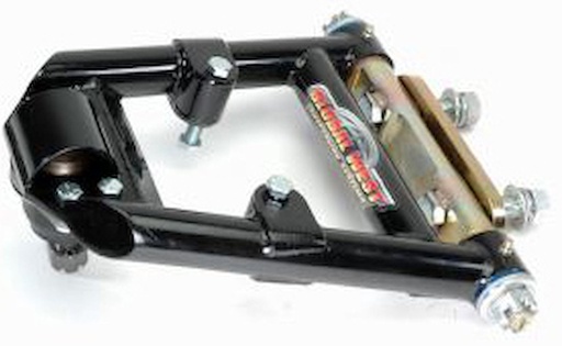 [GLS-MNR-463] Global West MNR-463: Complete Upper Control Arm +3 Degrees of Caster with Del-A-Lum Bushings 1964-66 Ford Mustang