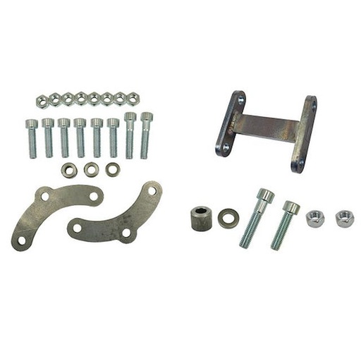 [VTA-141818] Vintage Air 141818: 141818 Sanden/R-4 Multi-Groove Conversion Bracket with Adapter Bracket for Tall Valve Covers