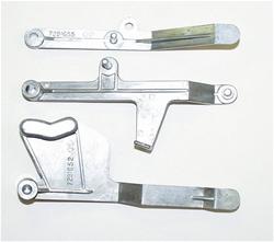 [OAM-9580] Trim Parts 9580: 9580 Heater Control Levers Set for 1965-1966 Chevy Impala, 1967-1972 Chevy Trucks with A/C