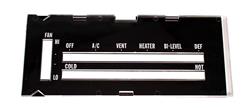 [AMD-R-421] Auto Metal Direct R-421: R-421 Heater Control Lens with A/C 73 Camaro