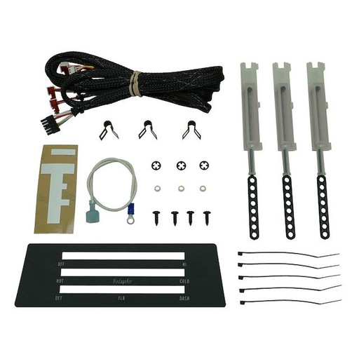 [VTA-475168] Vintage Air 475168: 475168 Gen IV & Gen 5 SureFit Control Panel Conversion Kit for 1967-1968 Chevy Camaro, Pontiac Firebird without/Factory Air