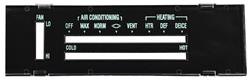 [OPG-C980038] RESTOPARTS SuppliedClimate Control Panel Components