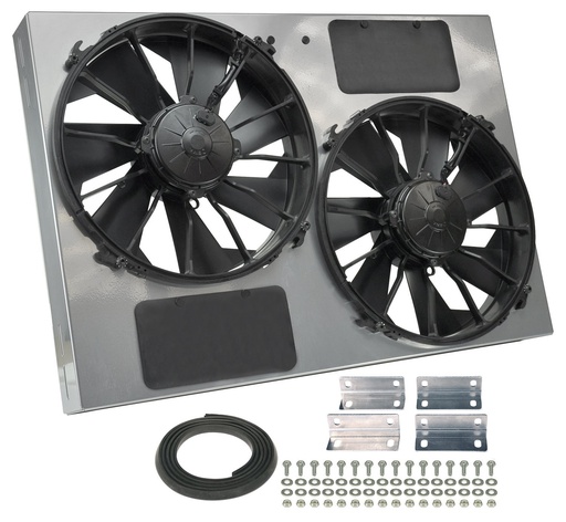 [DER-16927] Derale 16927: High-Output Dual Fan Assembly CFM: 4000