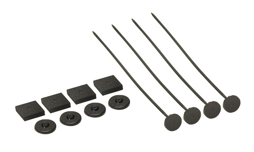 [DER-13001] Derale 13001: Insta-Mount Cooler Mounting Rods with Pads 4/pkg.
