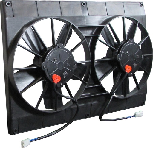 [MAR-MM22K] Maradyne Fans MM22K: Mach Two Series Electric Cooling Fan, Diameter: 11 in., Type: Dual