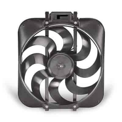 [FLX-104310] Flex-A-Lite 104310: 16" Diameter S-Blade Trimline Electric Fan Without Adjustable Thermostat