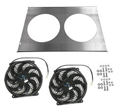 [SUM-381526-KIT] Summit Racing™ Aluminum Shroud and Fan Combos
