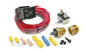 [PRF-30115] Painless Performance Products 30115: Single Fan-Dual Activation Fan Relay Kit 40 Amp Relay W/Base