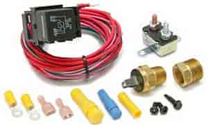 [PRF-30114] Painless Performance Products 30114: Single Fan-Dual Activation Fan Relay Kit 40 Amp Relay W/Base