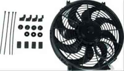 [AAF-ALL30072] Allstar Performance ALL30072: Curved Blade Electric Fan 11" Diameter