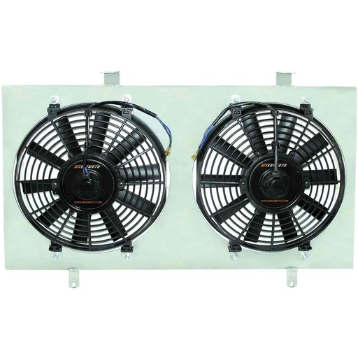 [MIO-MMFSS1389SR] Mishimoto MMFSS1389SR: Nissan 240SX S13 Performance Aluminum Fan Shroud Kit - MFG Part No. MMFS-S13-89SR