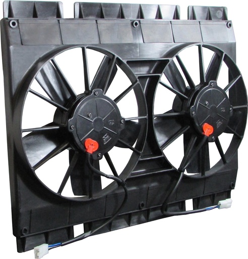 [MAR-MM22KT] Maradyne Fans MM22KT: Mach Two Series Electric Cooling Fan, Diameter: 11 in., Type: Dual