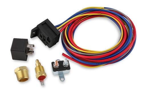 [MSD-89616] MSD Ignition 89616: Temperature-Controlled Electric Cooling Fan Harness & Relay Kit