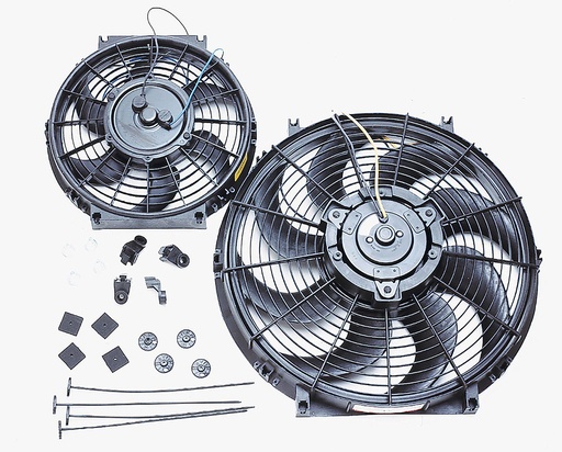 [TCI-827000] TCI 827000: 10" Reversible Electric Slim Line Fan 650 CFM @ 2700 RPM