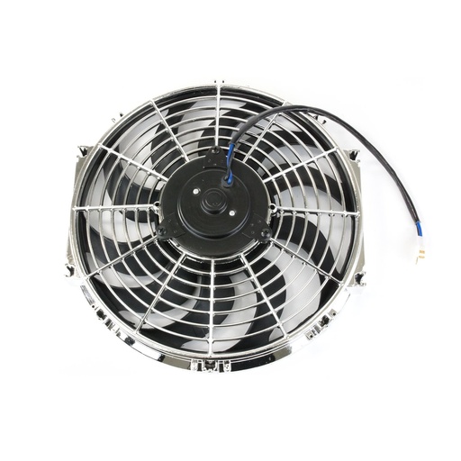 [TSN-HC6103C] Top Street Performance HC6103C: HC6103C Universal Radiator Fan, S-Blade, 12" Chrome