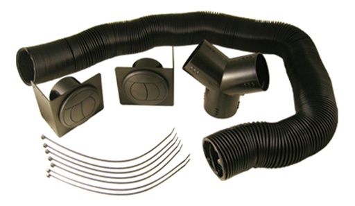 [MAR-MFA130] Maradyne Fans MFA130: HVAC Louver Kit, 3 in. Dome-Style Louvers