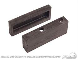 [SDK-C5ZZ-18500-C] Scott Drake C5ZZ-18500-C: Heater Core End Caps 1965-1968 Ford Mustang