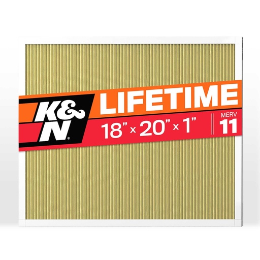 [KNN-HVC-11820] K&N HVC-11820: HVC-11820 HVAC Filter; 18 x 20 x 1, MERV 11