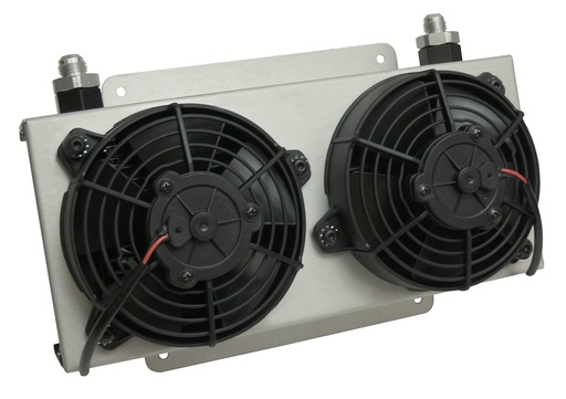 [DER-15840] Derale 15840: Hyper-Cool Dual Remote Mount Fluid Cooler