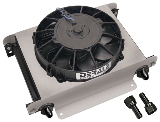 [DER-13760] Derale 13760: Remote Mount Fluid Cooler Assembly -6AN Inlets