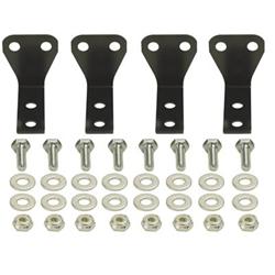 [DER-50020] Derale 50020: High Pressure Stacked Plate Cooler Mounting Bracket Kit New 4-way Bracket System