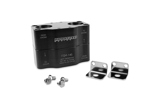 [IRP-FSM-145] Improved Racing FSM-145: FSM-145 High-Flow Inline Oil Cooler Thermostat, 145-degrees F