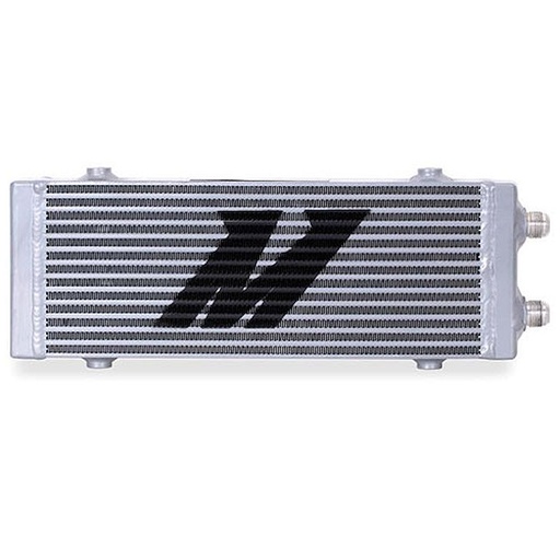 [MIO-MMOC-DP-MSL] Mishimoto MMOC-DP-MSL: Universal Dual Pass Race Oil Cooler - Medium