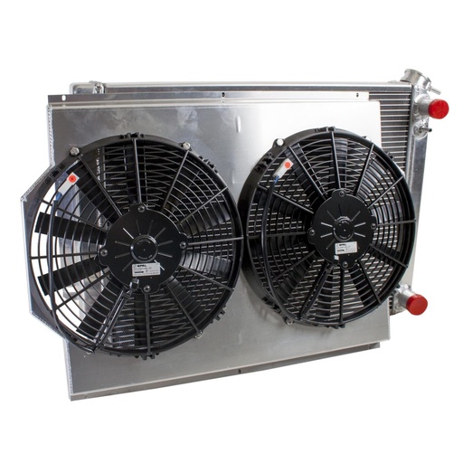 [GRI-CU-00009-LS] Griffin Radiators CU-00009-LS: PerformanceFit Radiator ComboUnit for LS Swap GM 1964-1967 A Body & 1967-1969 F Body