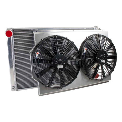 [GRI-CU-70010] Griffin Radiators CU-70010: PerformanceFit Radiator ComboUnit for GM 1968-1977 A Body, 1978-1988 G Body, 1970-1981 F Body