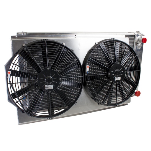 [GRI-CU-70008-LS] Griffin Radiators CU-70008-LS: PerformanceFit Radiator ComboUnit for LS Swap GM 1968-1977 A Body, 1978-1988 G Body, 1970-1981 F Body