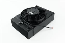 [CSF-7065B] CSF Radiators 7065B: The KING Cooler - Ultimate Drag Race Radiator w/ SPAL Fan & Mounting Kit - Black