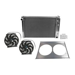 [SUM-384030-KIT1] Summit Racing™ Performance Fit Aluminum Radiator and Fan Combos