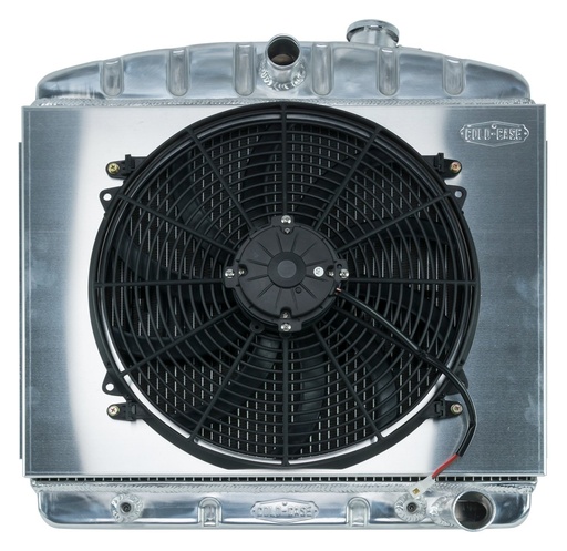 [RAD-CHT562AK] Cold Case Radiators CHT562AK: Aluminum Performance Radiator with Fan 1955-1957 Full Size Chevy