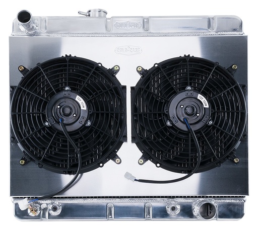 [RAD-GPG34ASK] Cold Case Radiators GPG34ASK: Aluminum Performance Radiator with Fan & Shroud Kit 1964-1967 Pontiac GTO, Tempest, LeMans Without AC - Automatic Transmission
