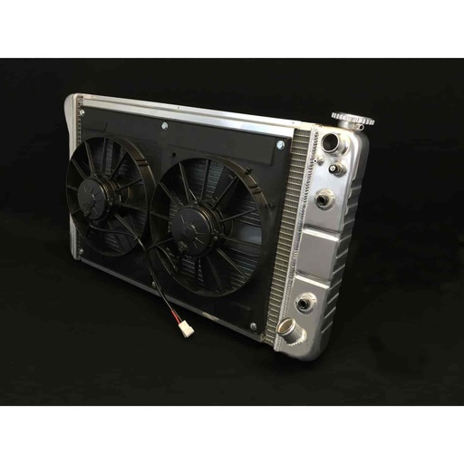 [DWR-6139018A] DeWitts 6139018A: LSX Swap Direct Fit Aluminum Radiator 1967-87 C10 Truck